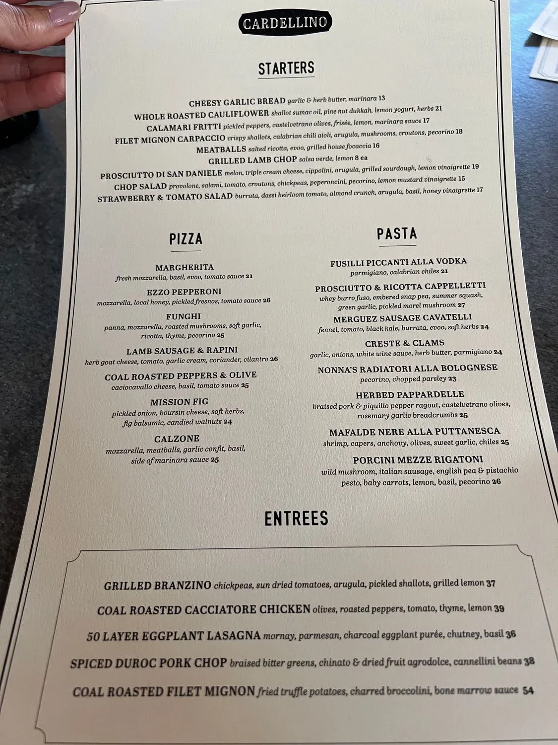 Menu 3