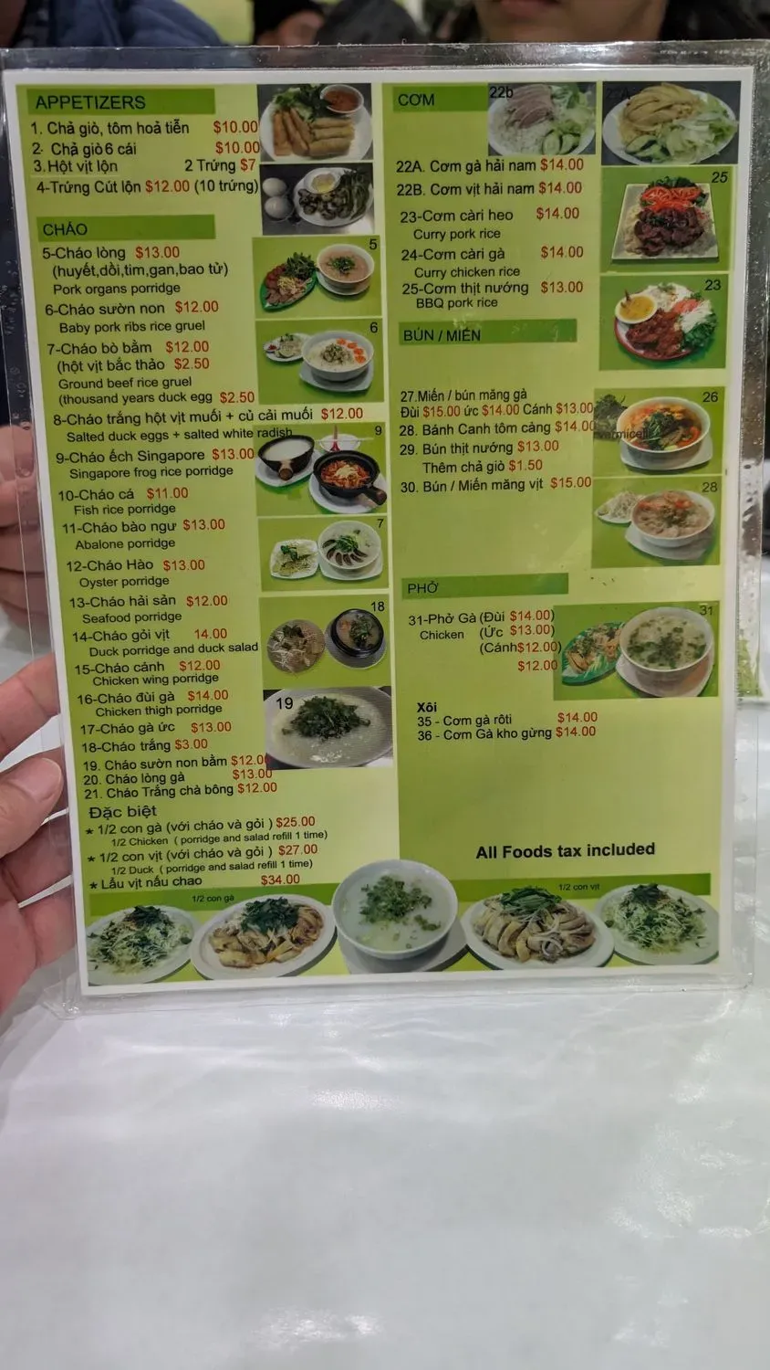 Menu 6