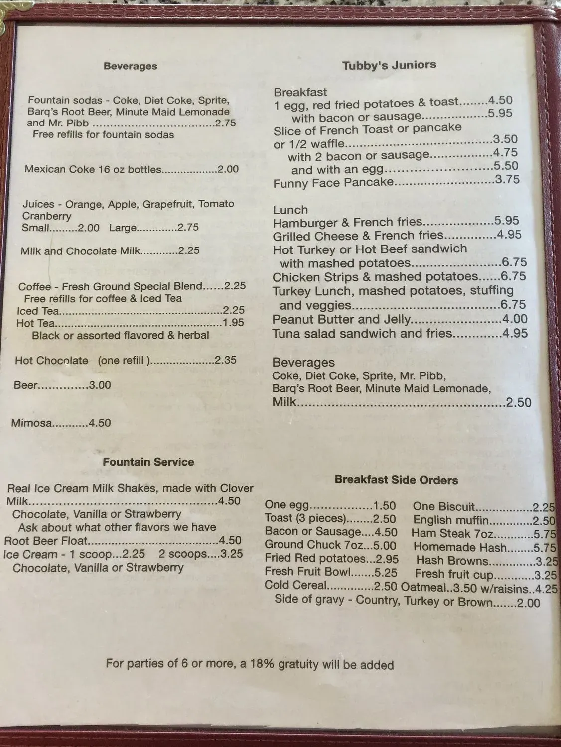 Menu 3