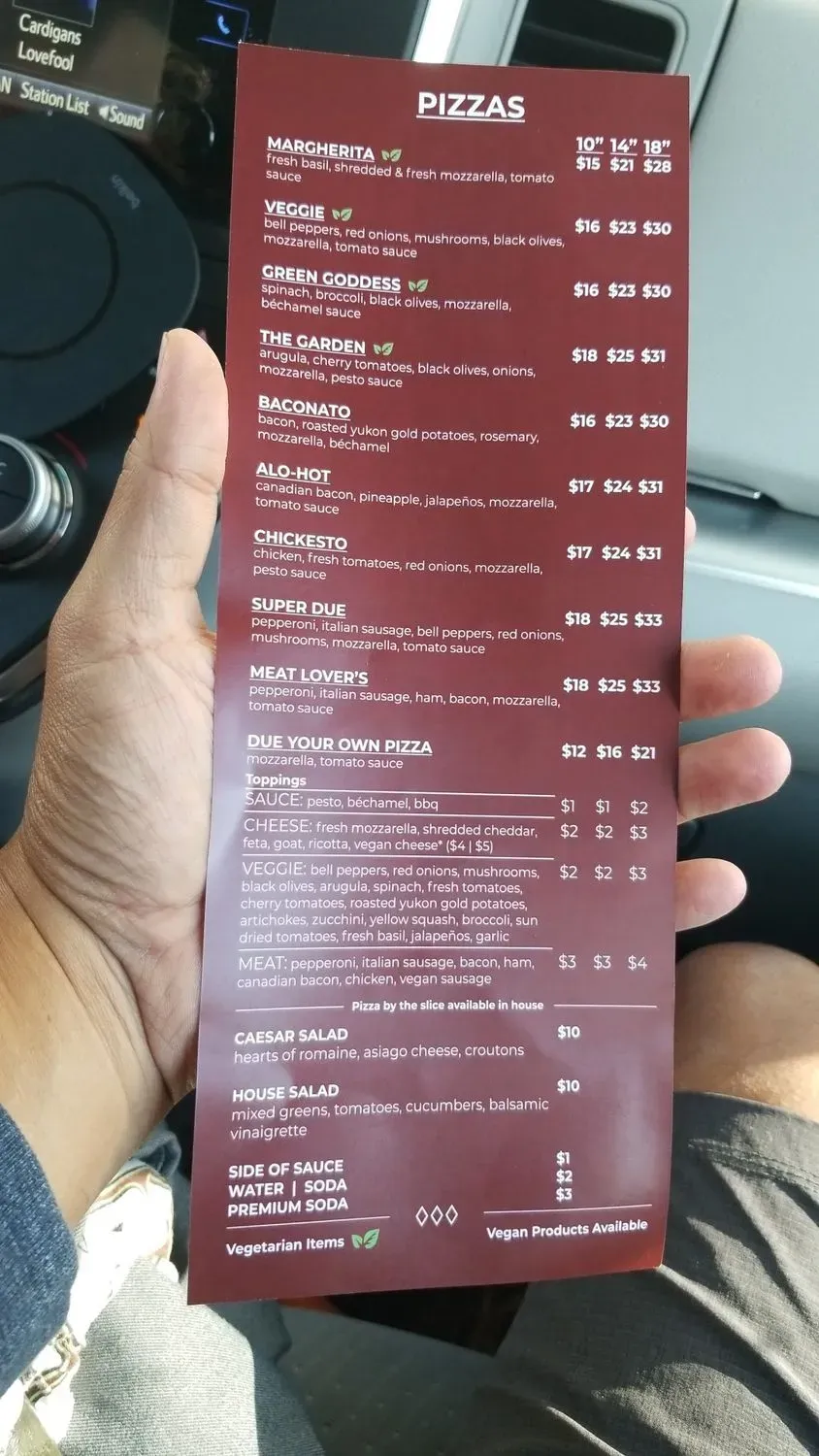 Menu 4