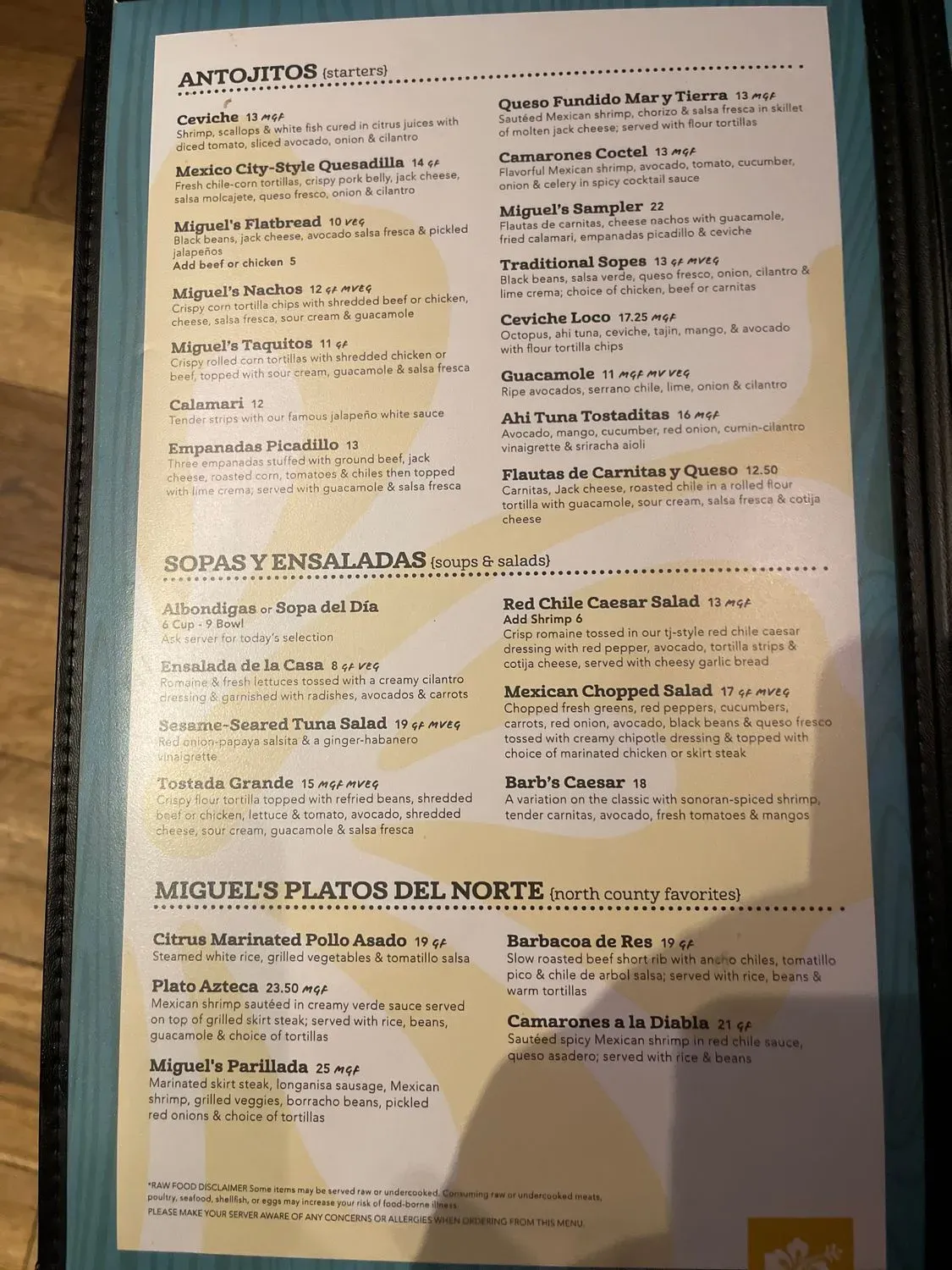 Menu 3