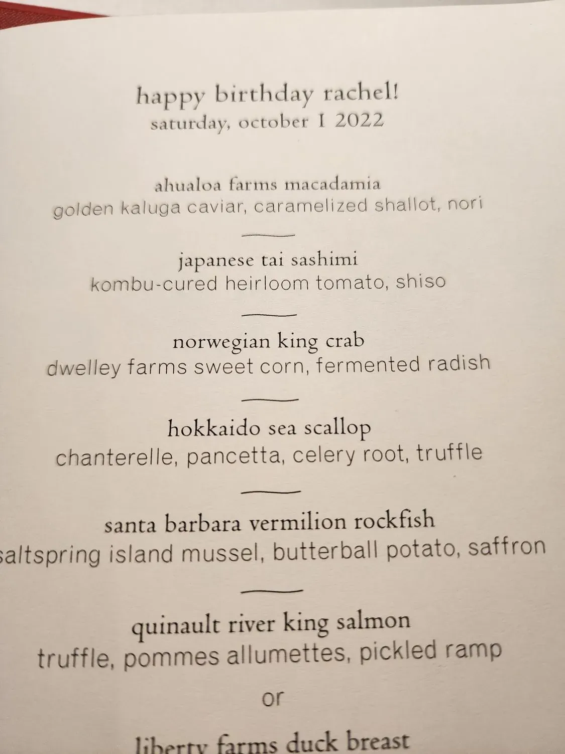 Menu 4