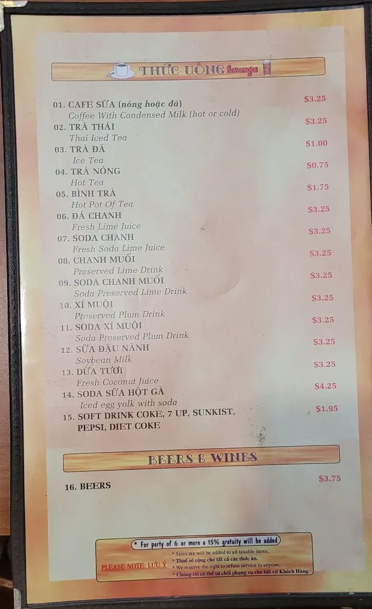 Menu 4