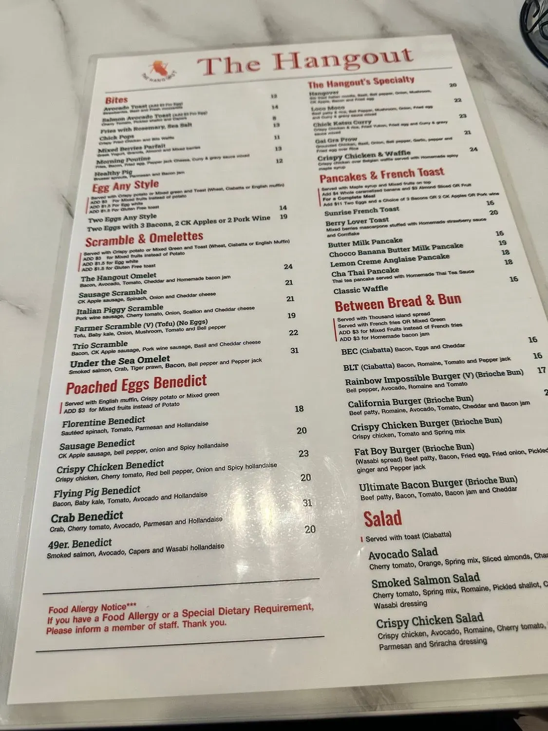 Menu 4