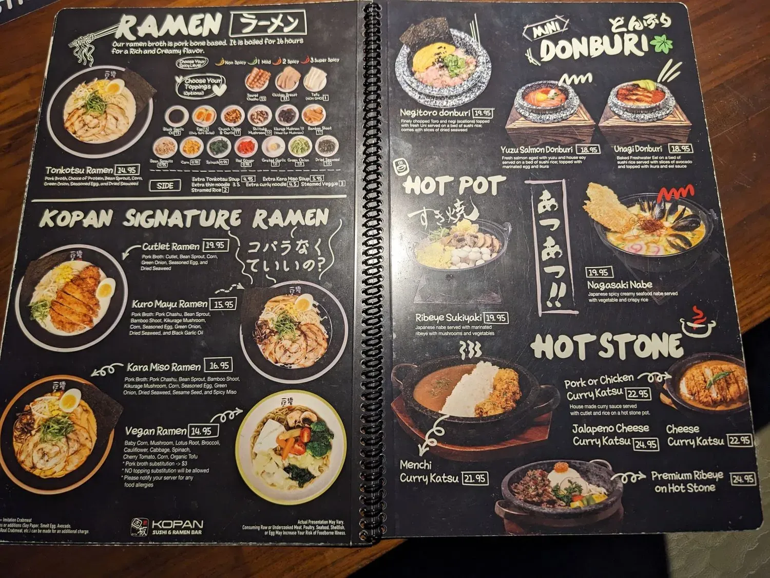 Menu 6