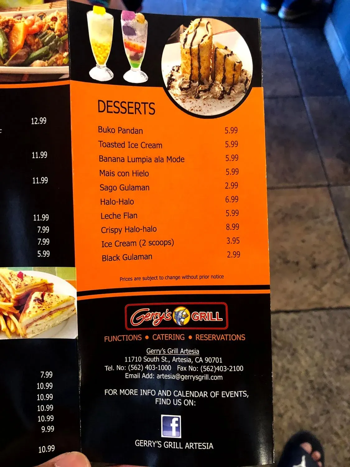 Menu 3