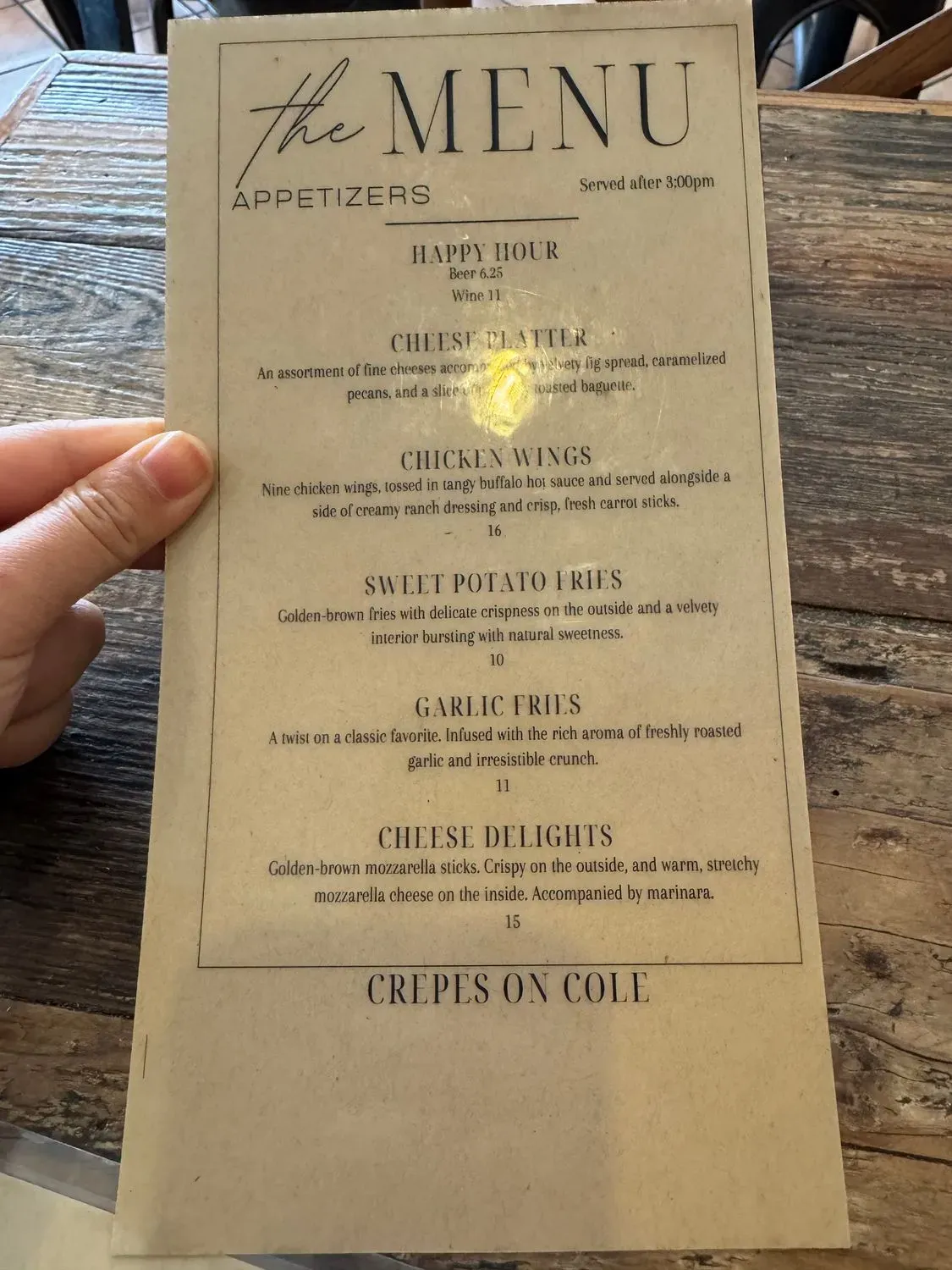 Menu 3