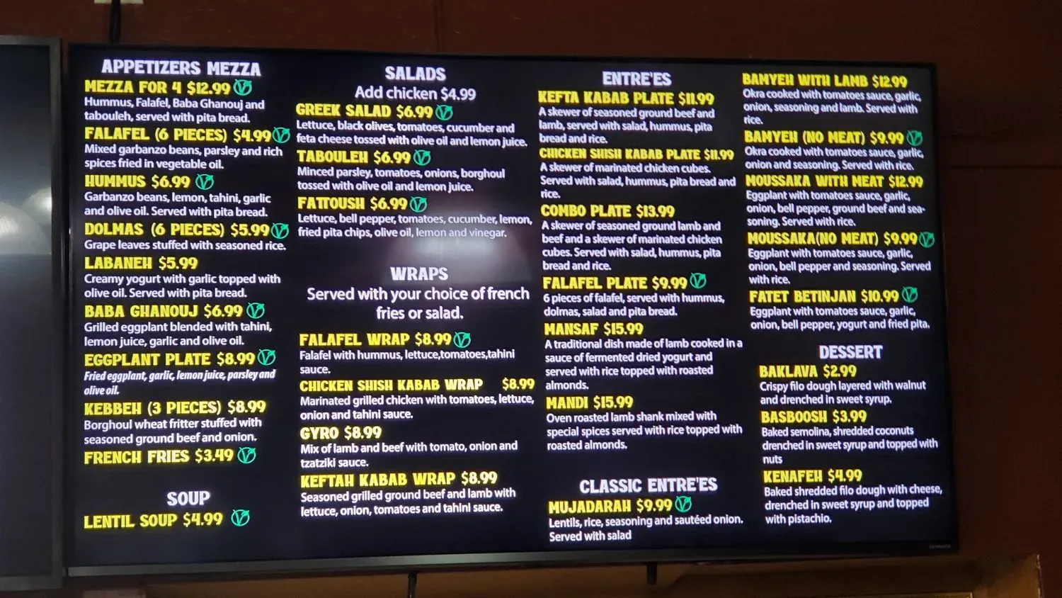 Menu 3