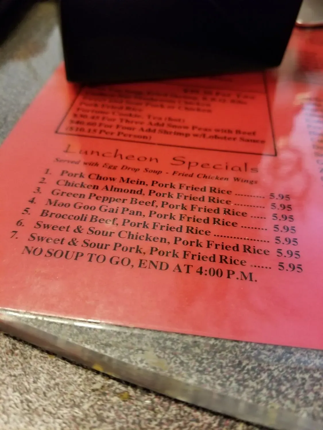 Menu 4