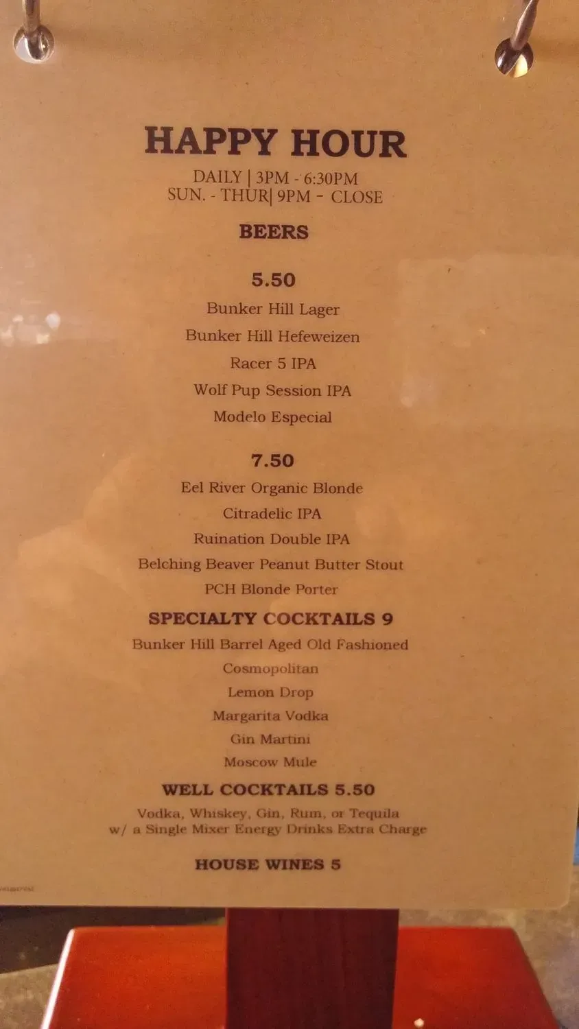 Menu 3