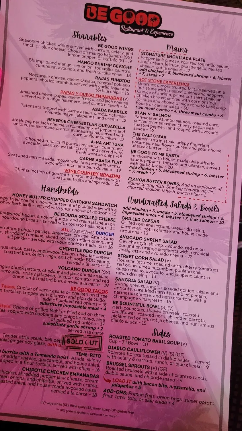 Menu 4