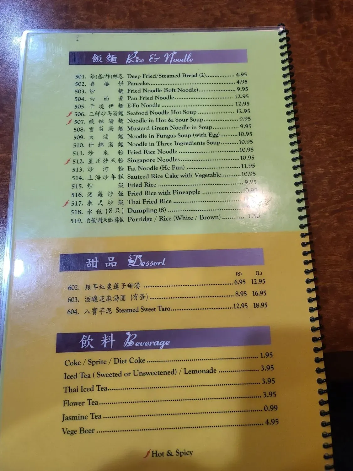 Menu 4