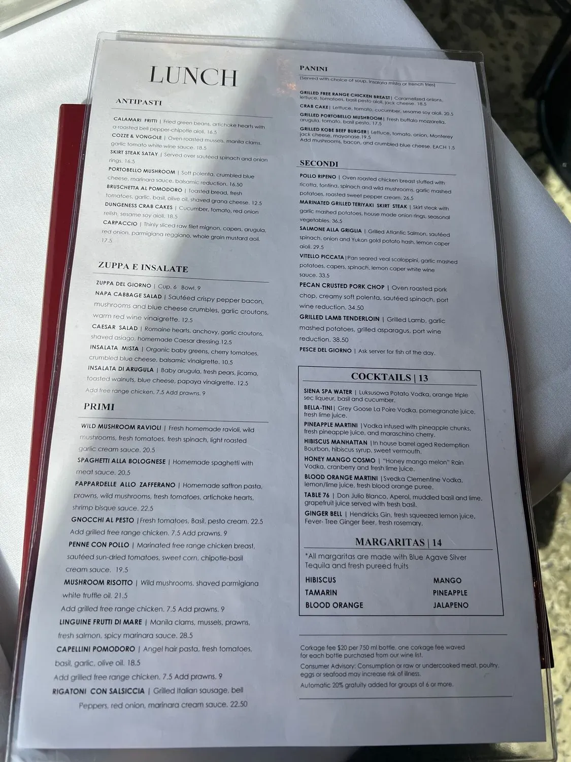 Menu 4