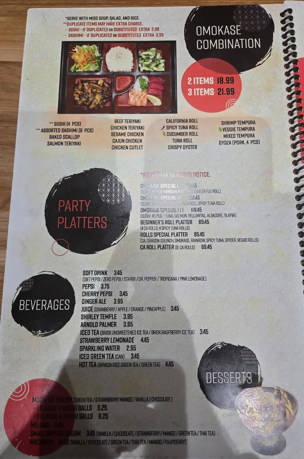 Menu 3