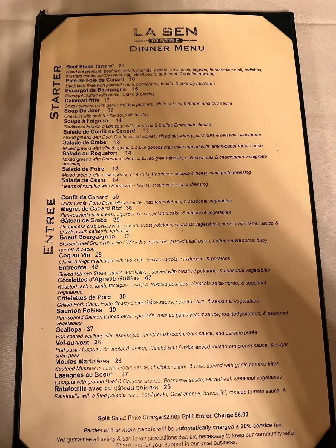 Menu 6