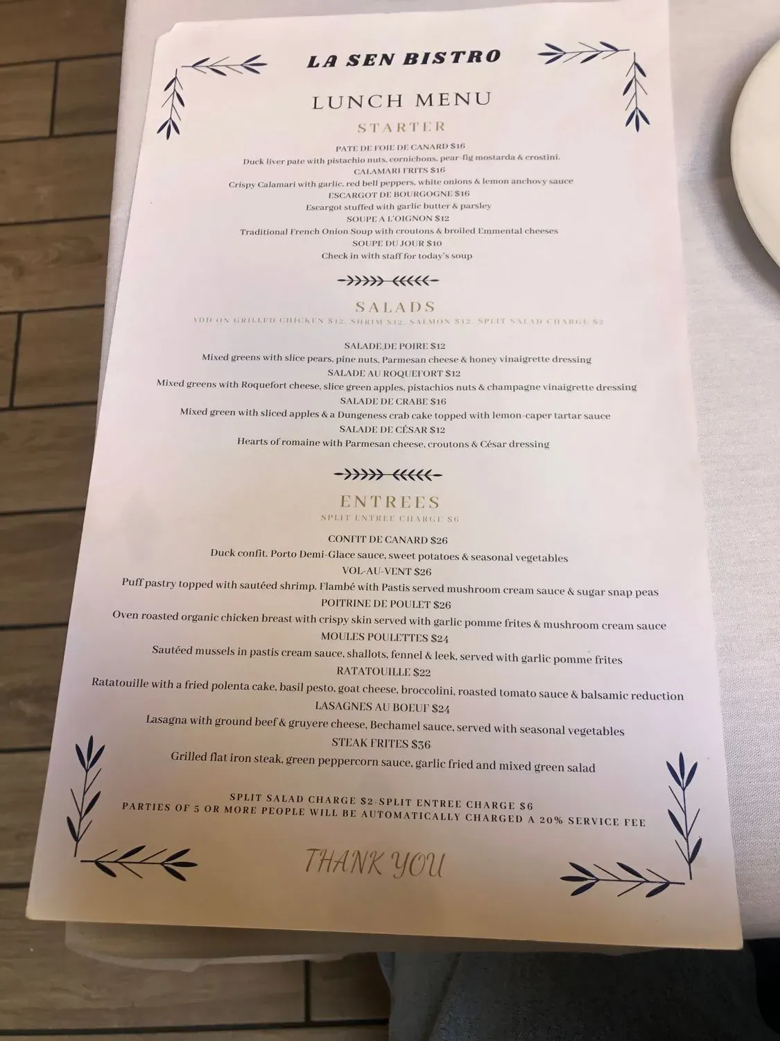 Menu 4