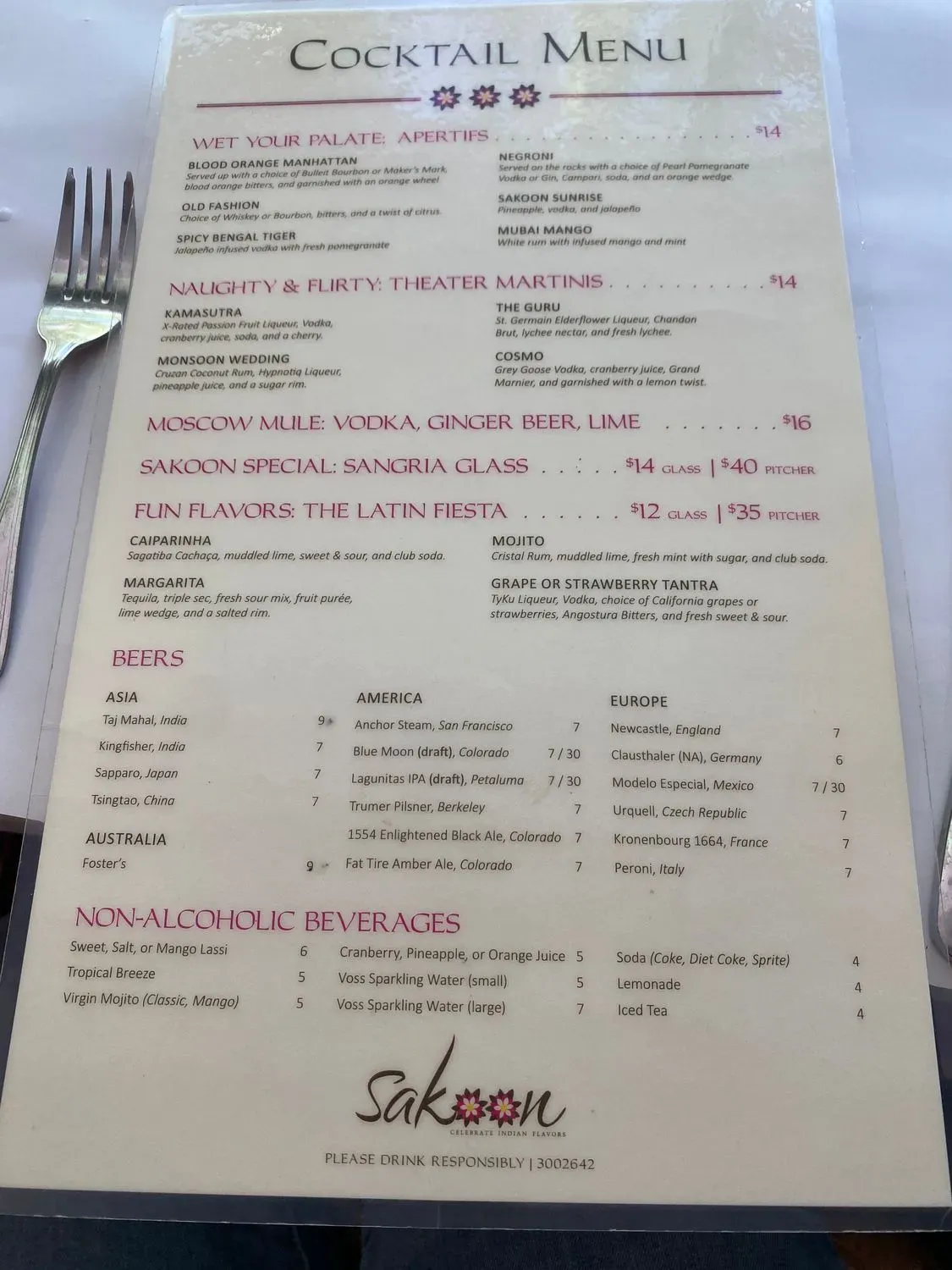 Menu 3