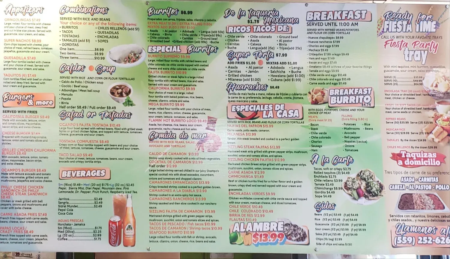 Menu 6