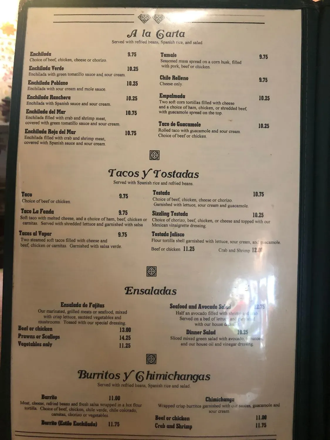 Menu 4