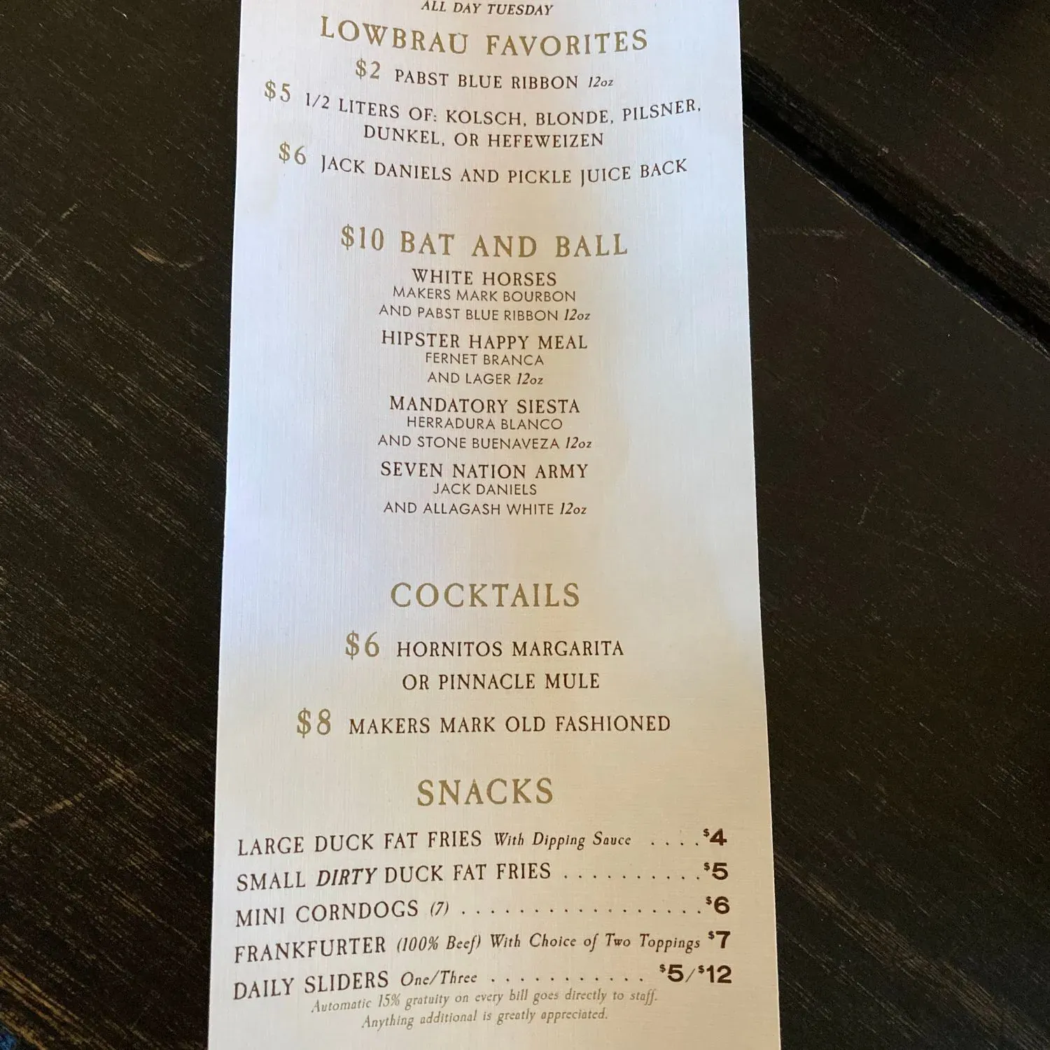 Menu 3