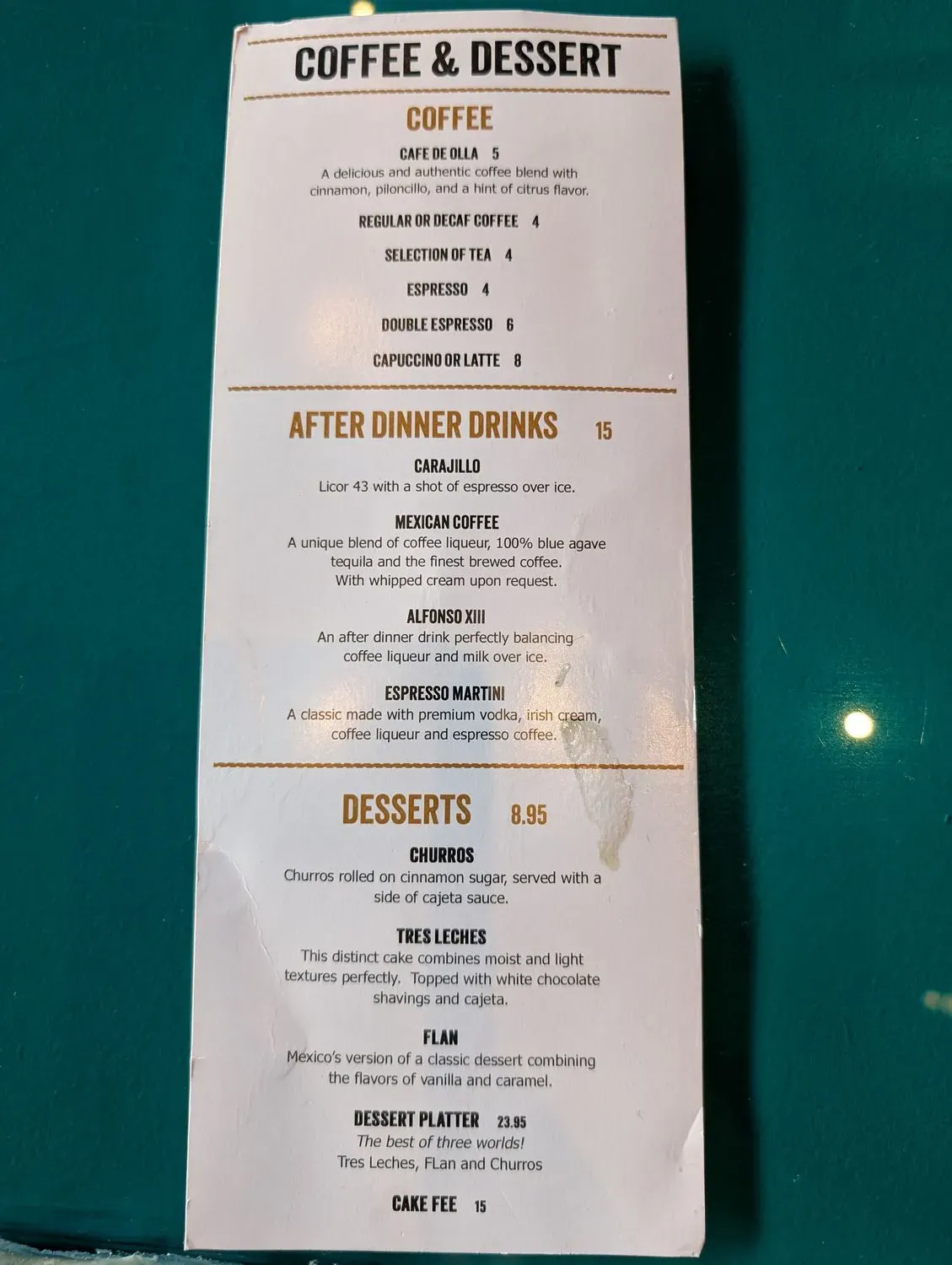 Menu 4