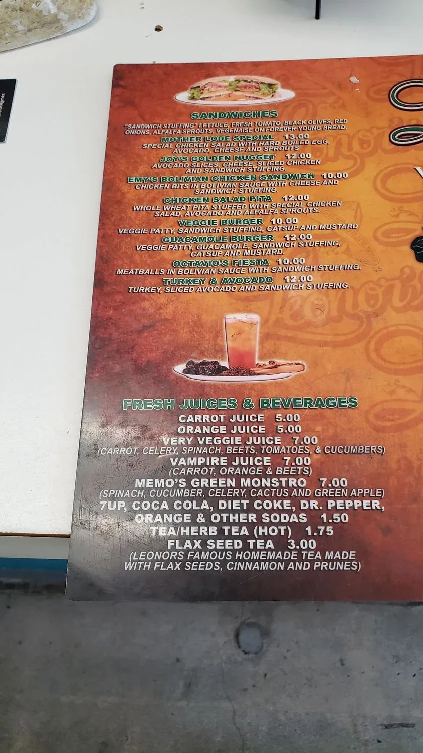 Menu 3