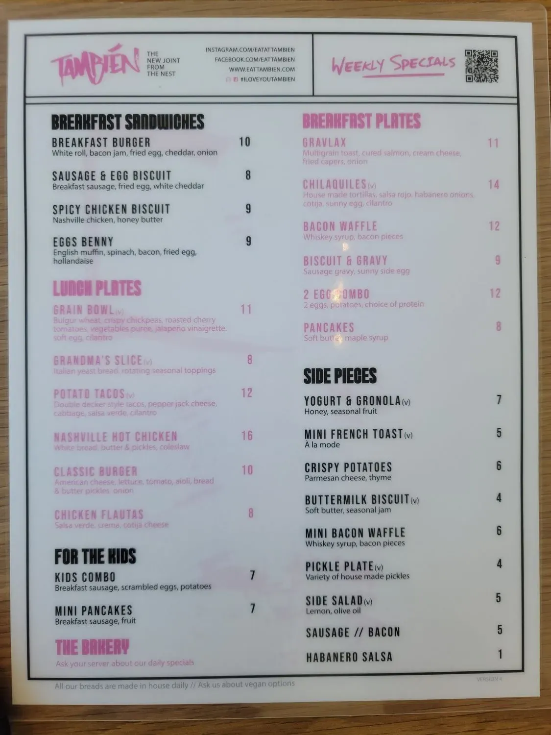 Menu 4