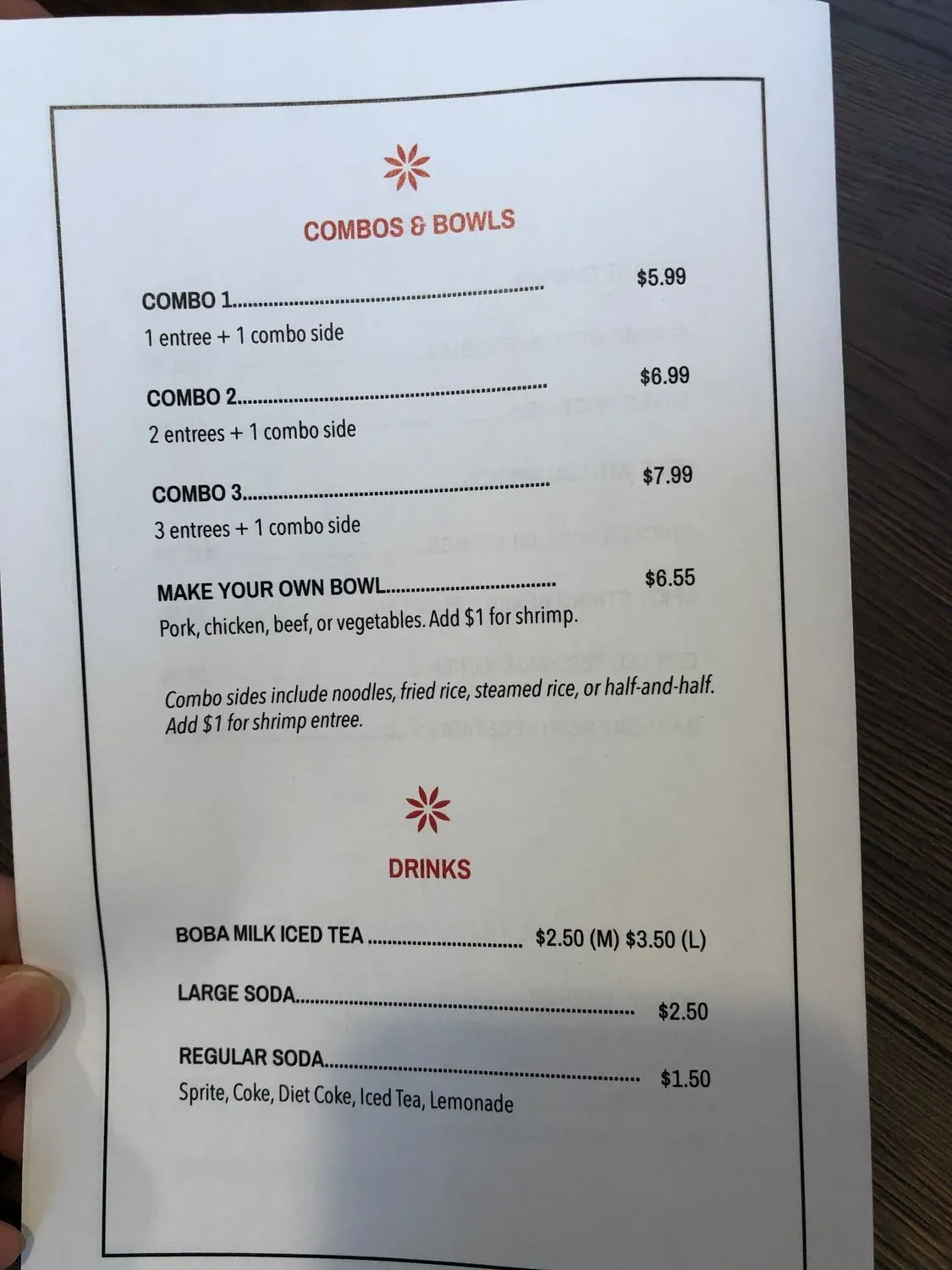 Menu 6