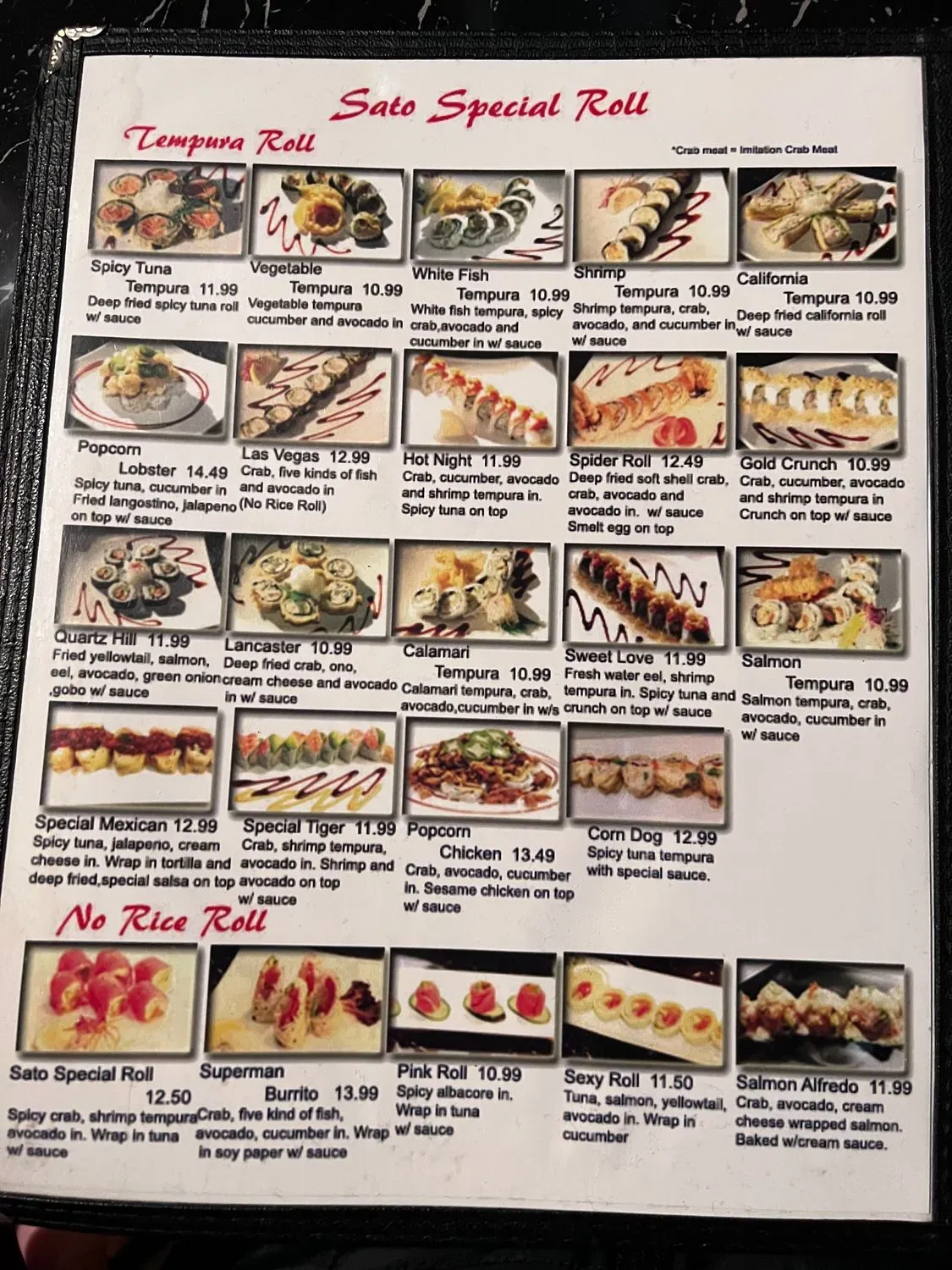 Menu 6