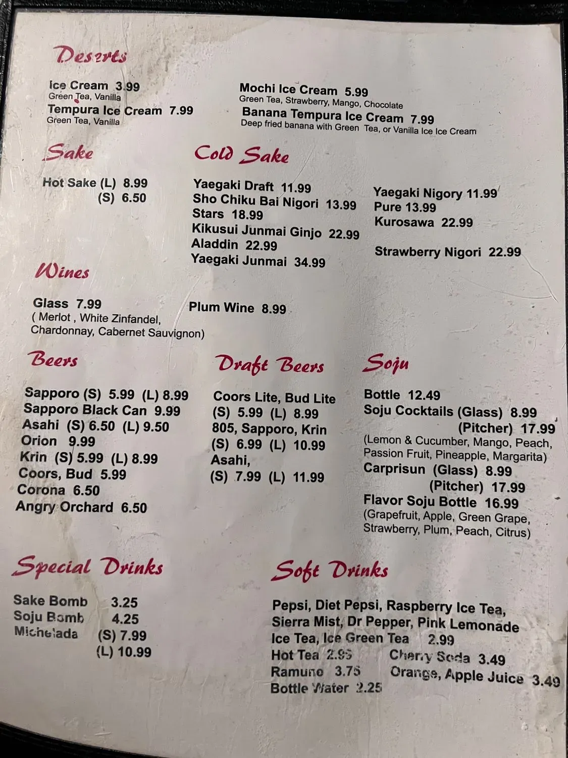 Menu 3