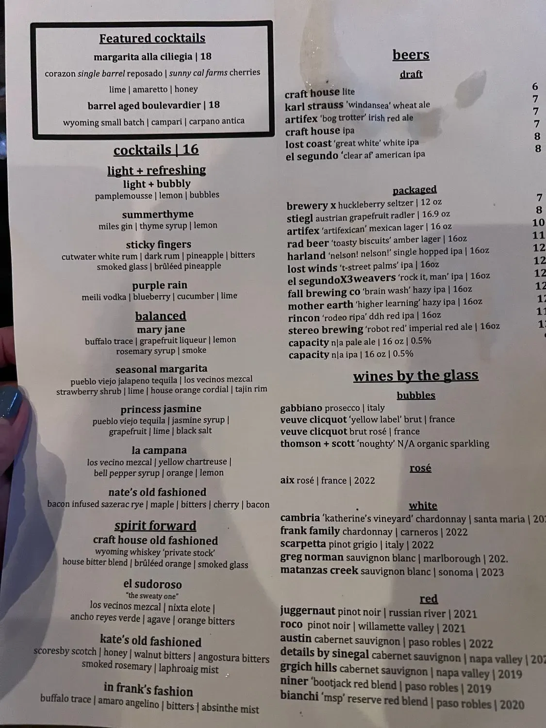 Menu 6