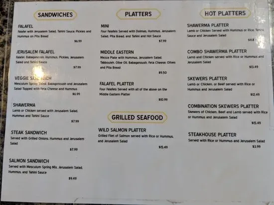 Menu 4