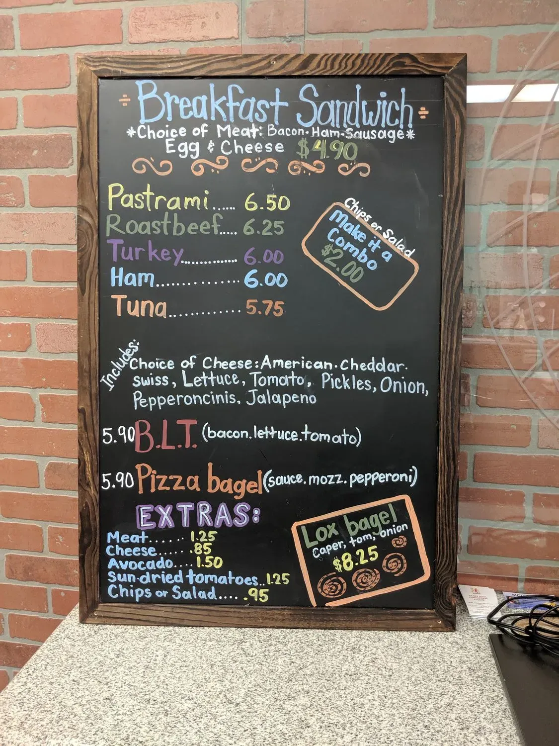 Menu 4