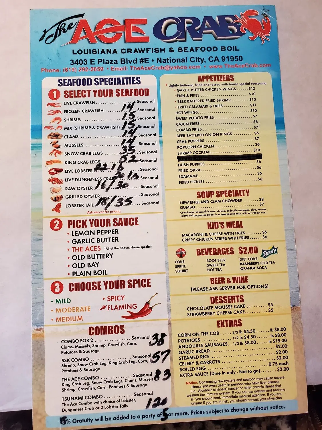 Menu 3