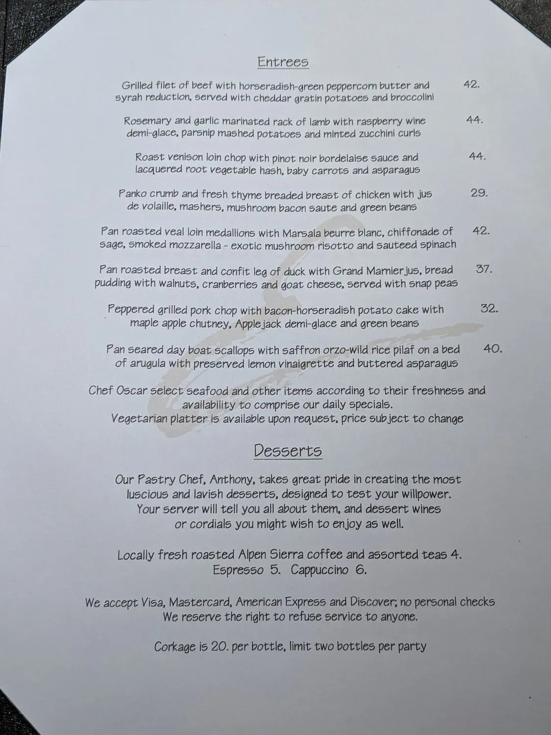 Menu 6