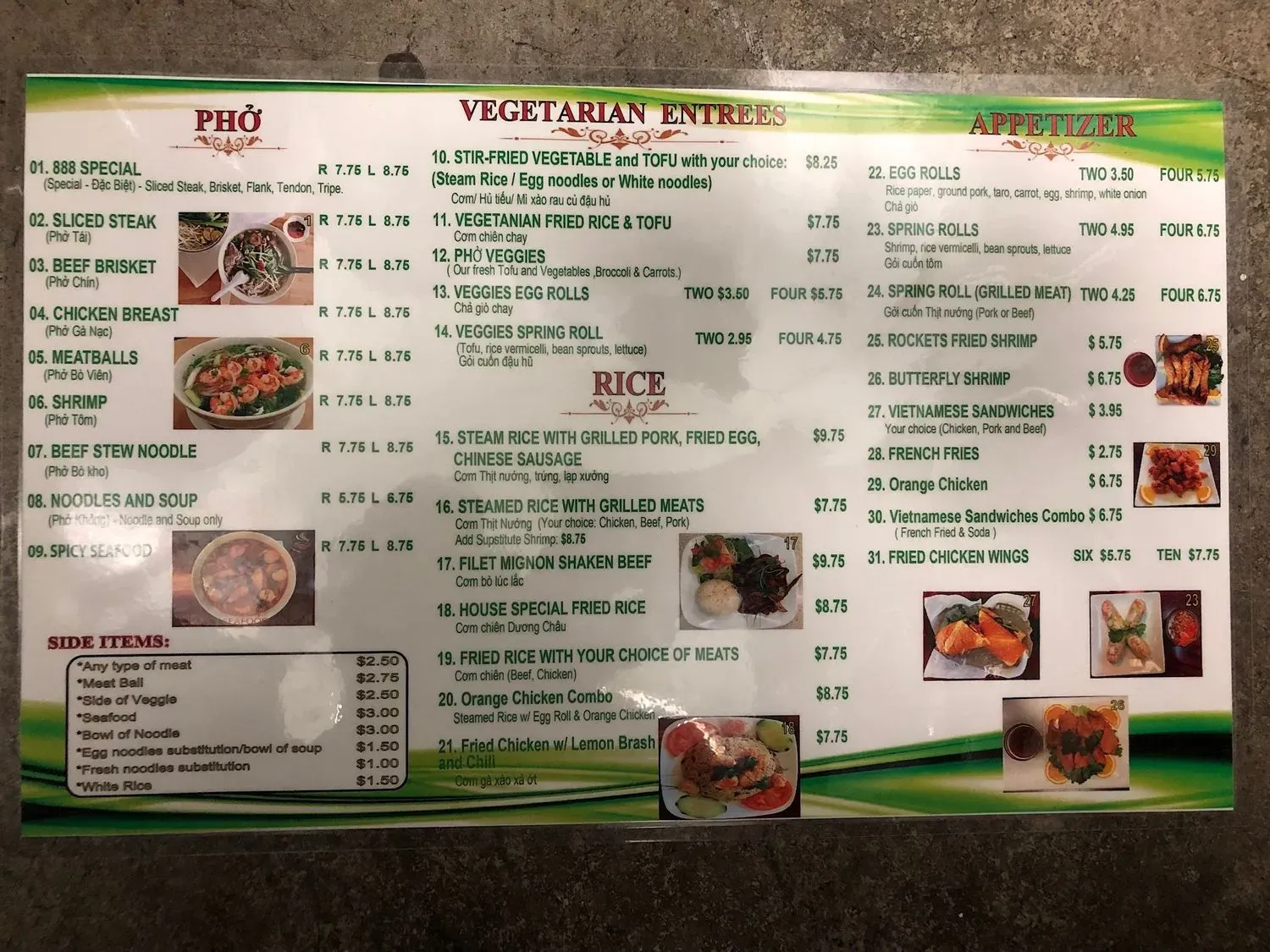 Menu 4