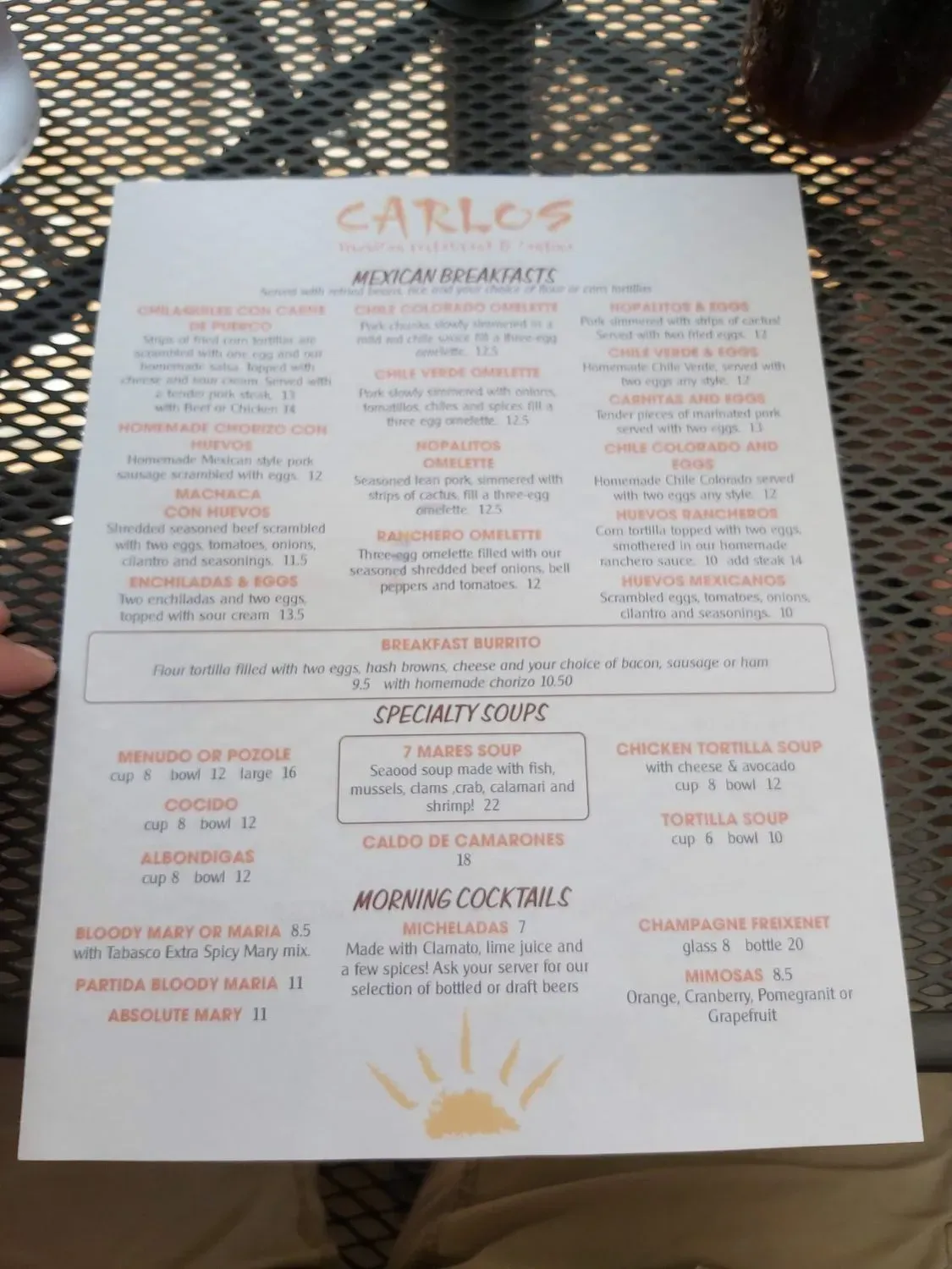 Menu 4