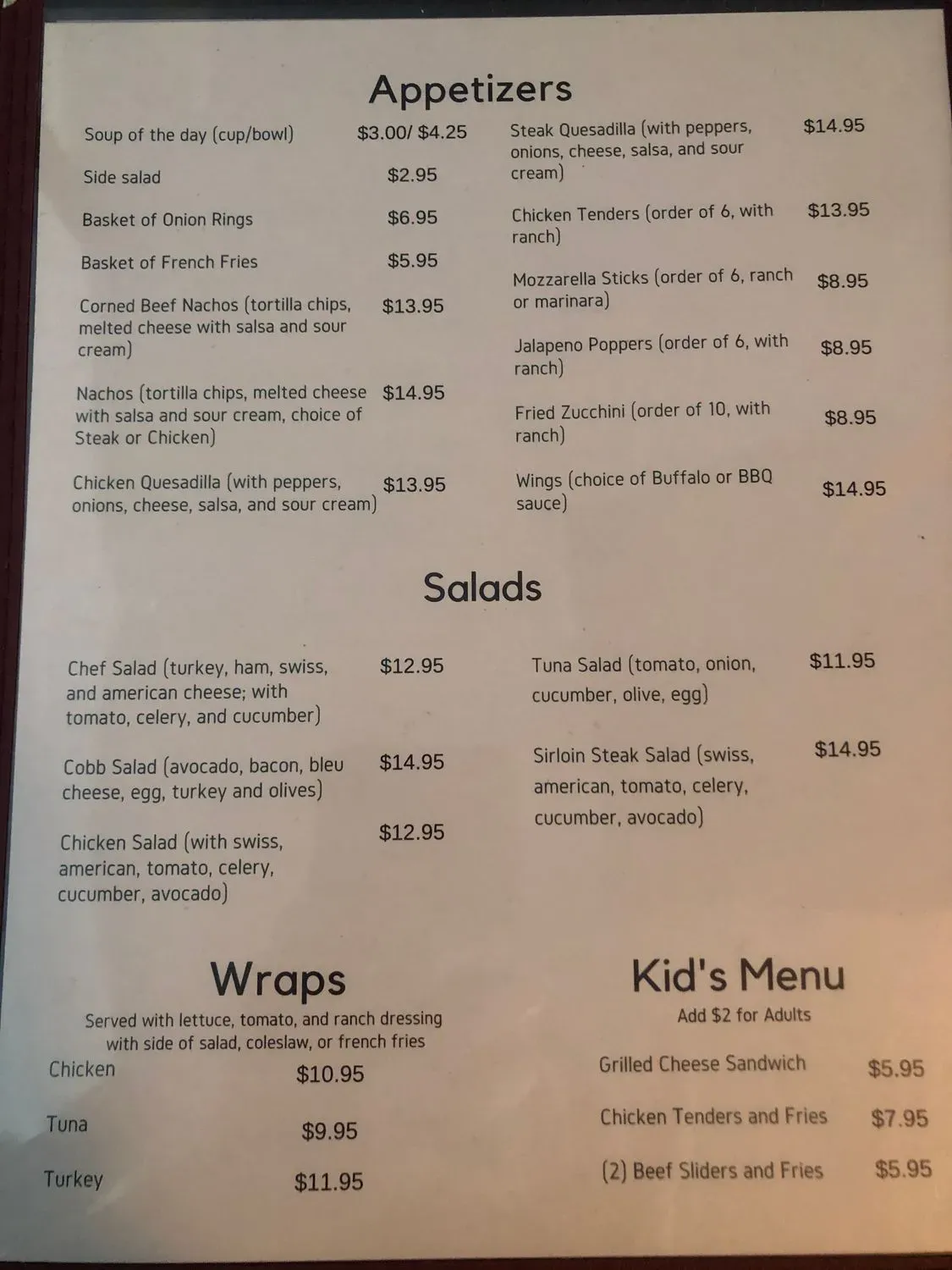 Menu 3