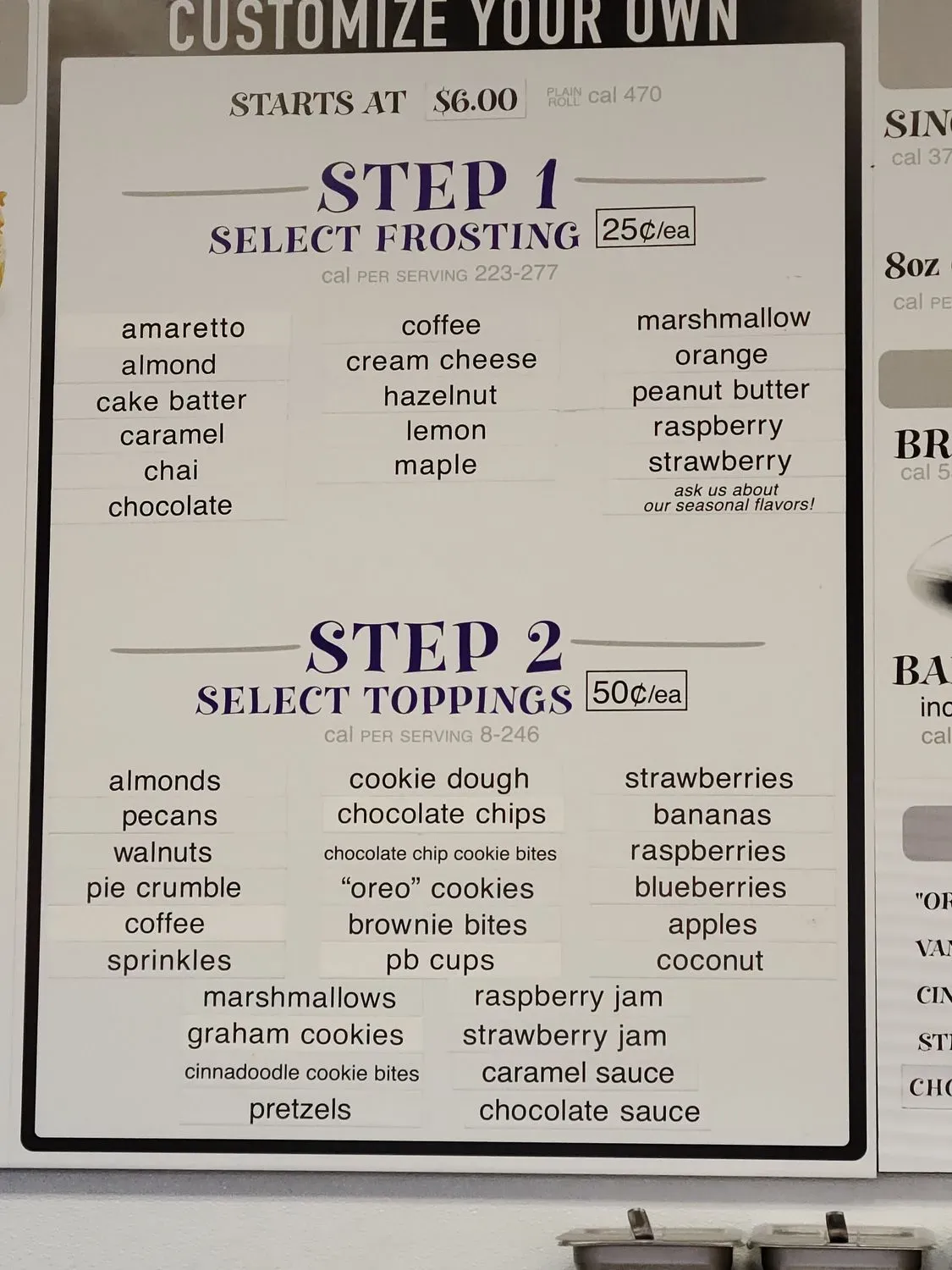 Menu 6