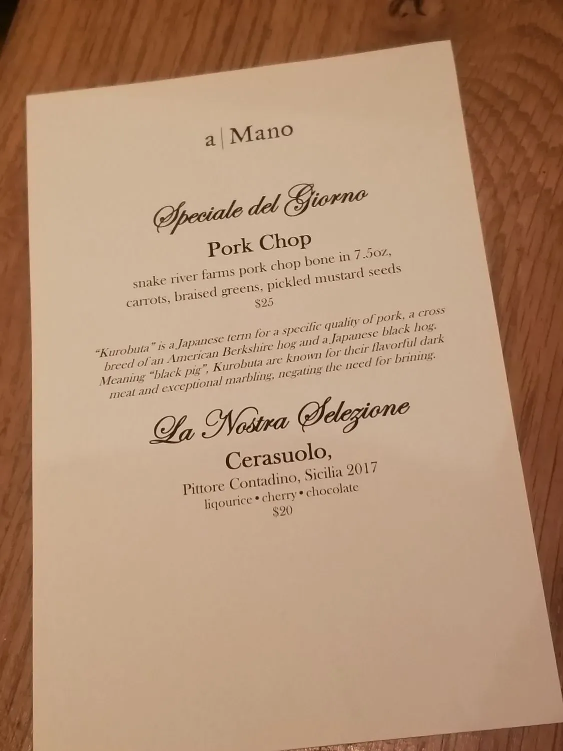 Menu 6