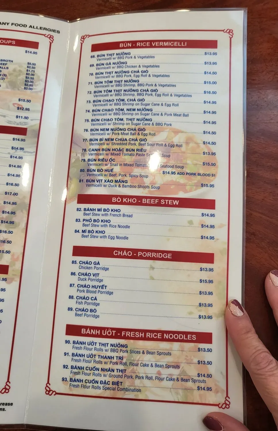 Menu 6