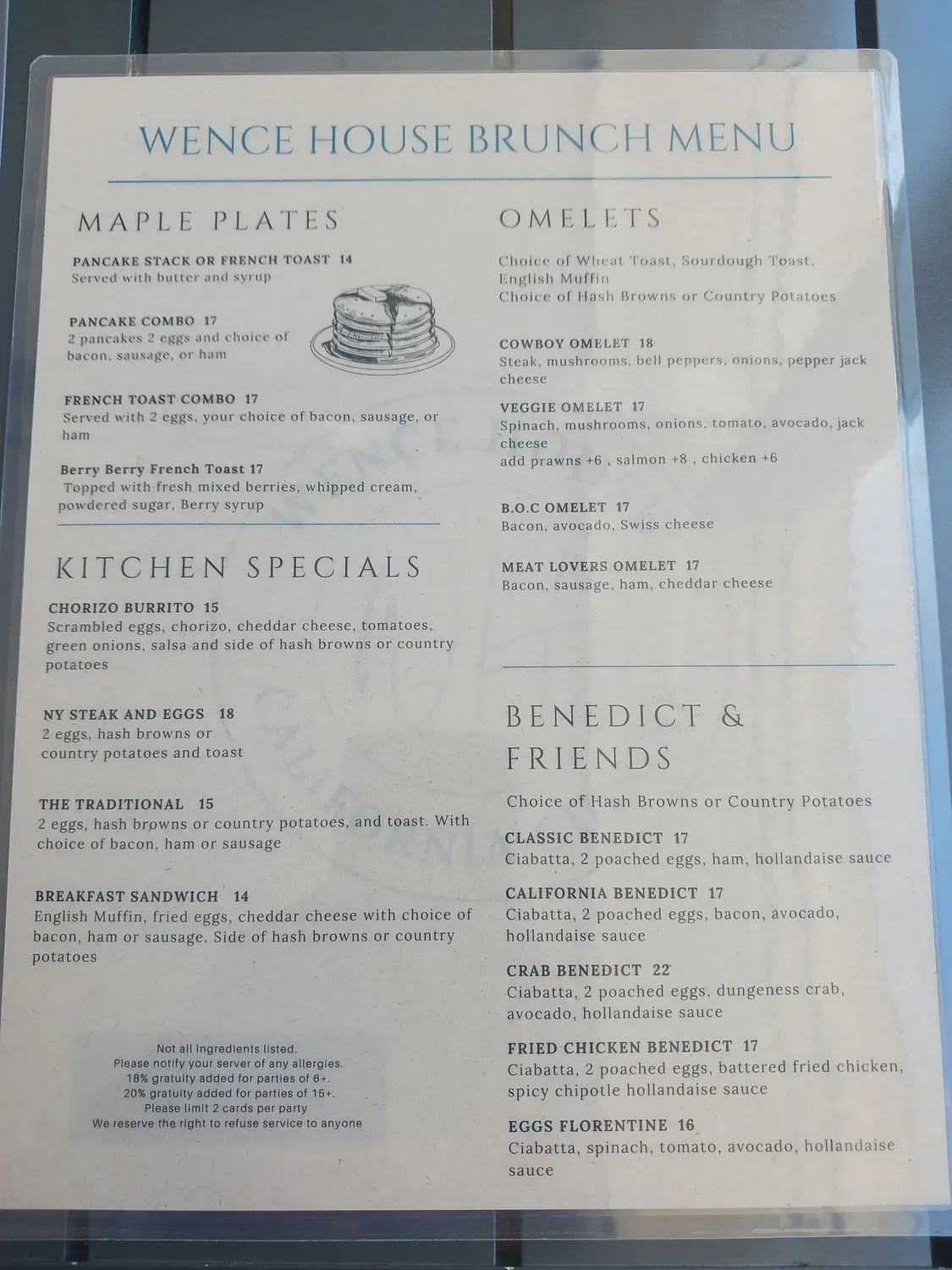 Menu 4