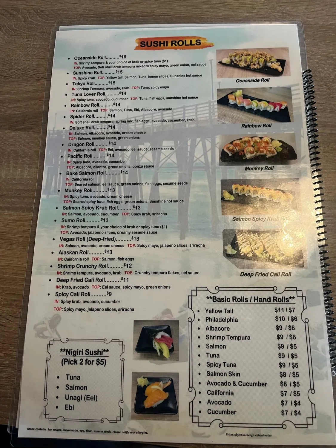 Menu 6