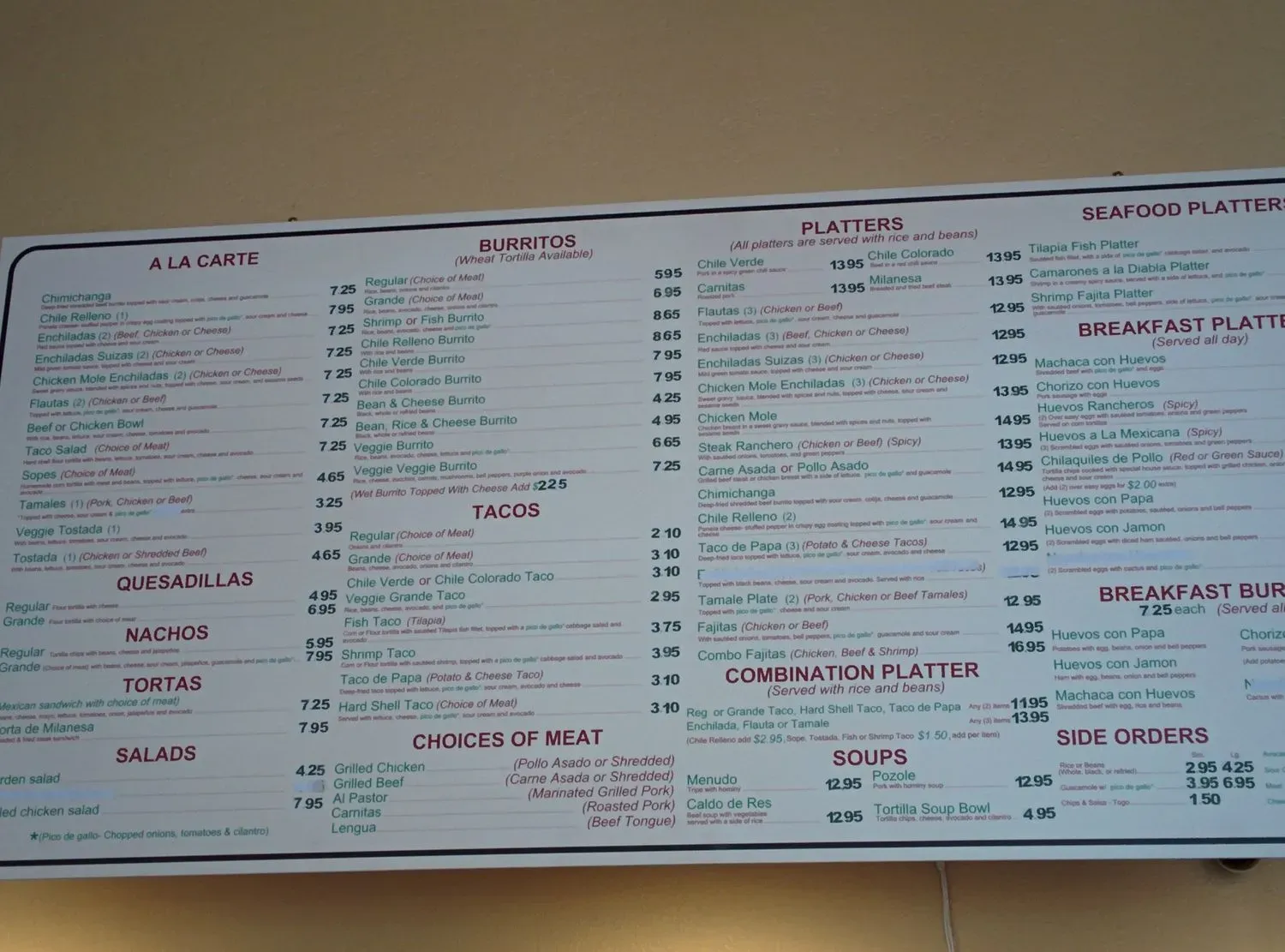 Menu 4