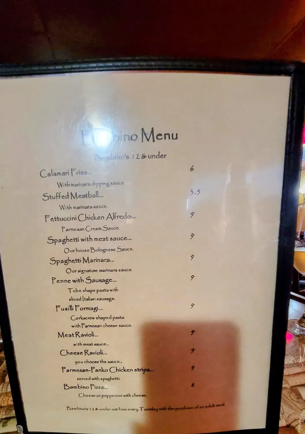 Menu 4