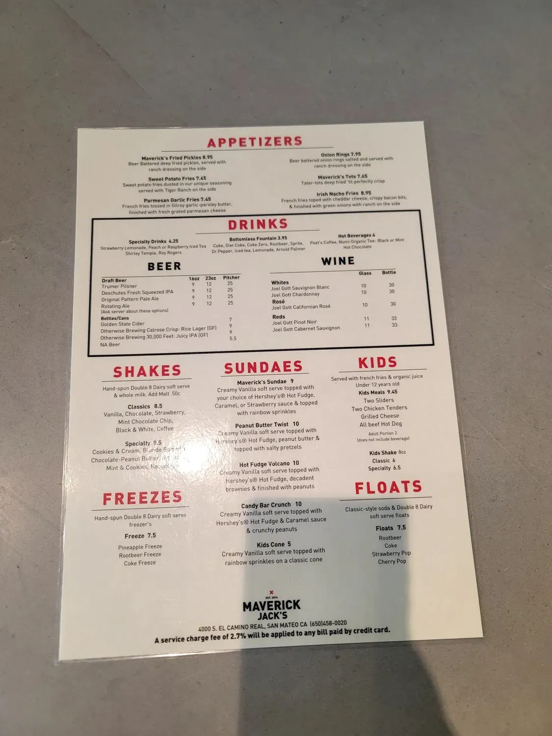 Menu 4