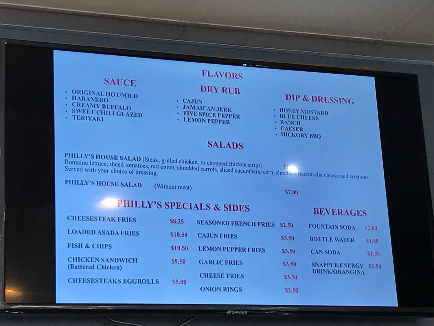 Menu 6