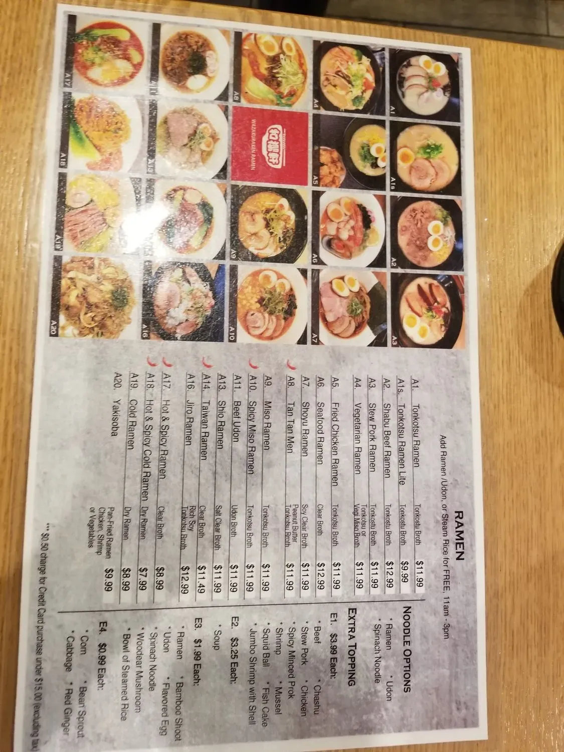 Menu 3