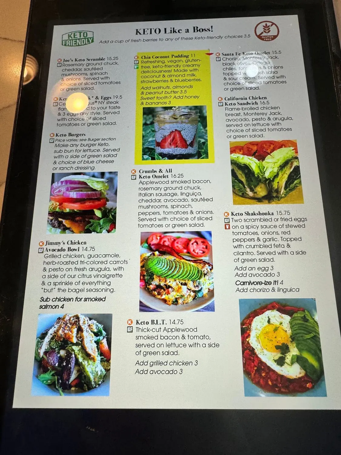 Crumbs Breakfast, Lunch & Bar Menu - Updated November 2025