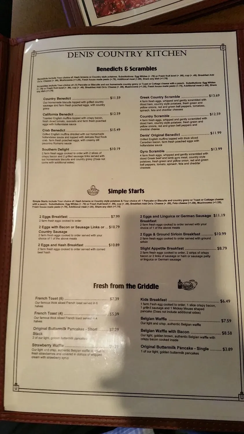 Menu 4